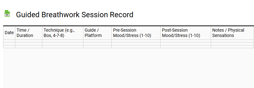 Guided Breathwork Session Record