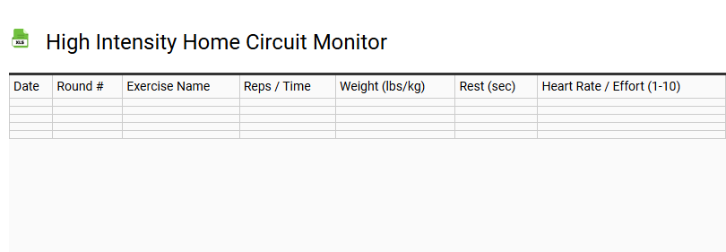 High Intensity Home Circuit Monitor