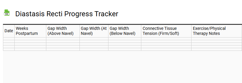 Diastasis Recti Progress Tracker