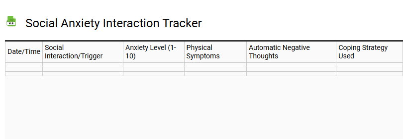 Social Anxiety Interaction Tracker