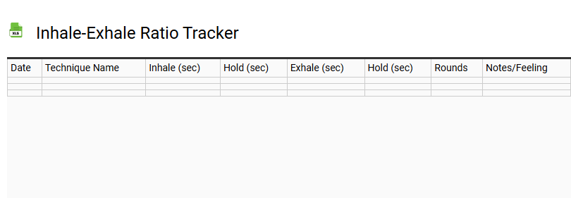Inhale-Exhale Ratio Tracker