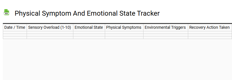 Physical Symptom and Emotional State Tracker