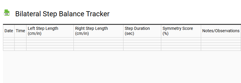 Bilateral Step Balance Tracker