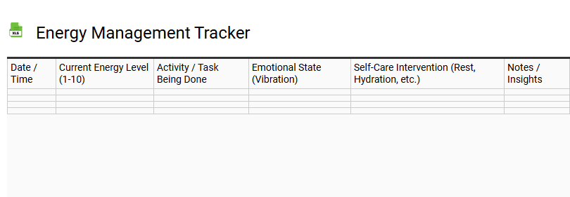 Energy Management Tracker