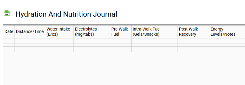 Hydration and Nutrition Journal