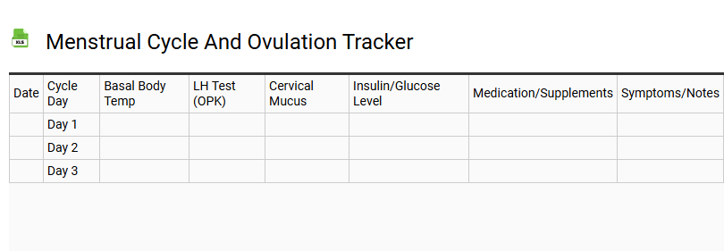 Menstrual Cycle and Ovulation Tracker