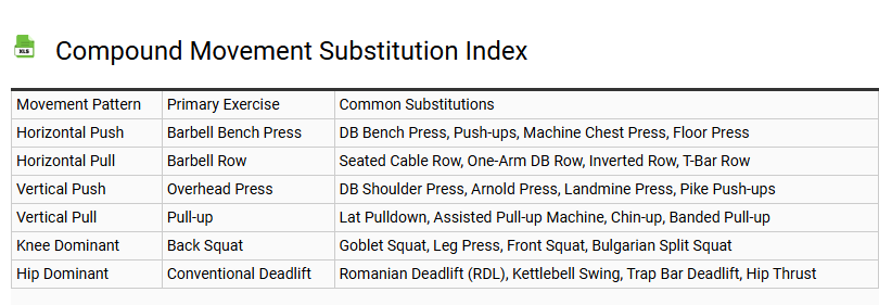Compound Movement Substitution Index