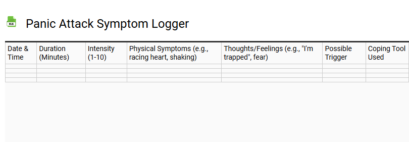 Panic Attack Symptom Logger