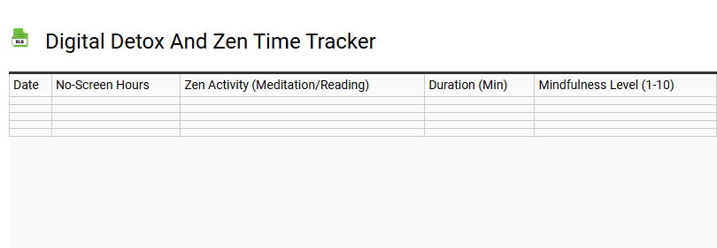 Digital Detox and Zen Time Tracker