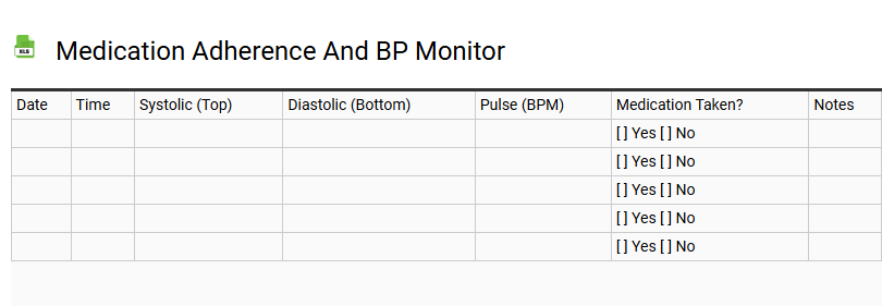 Medication Adherence and BP Monitor