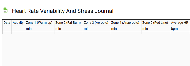 Heart Rate Variability and Stress Journal