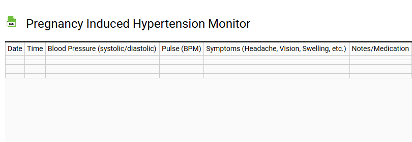 Pregnancy Induced Hypertension Monitor