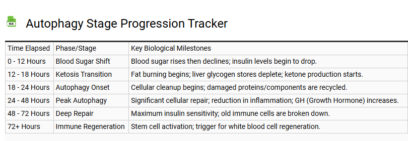 Autophagy Stage Progression Tracker