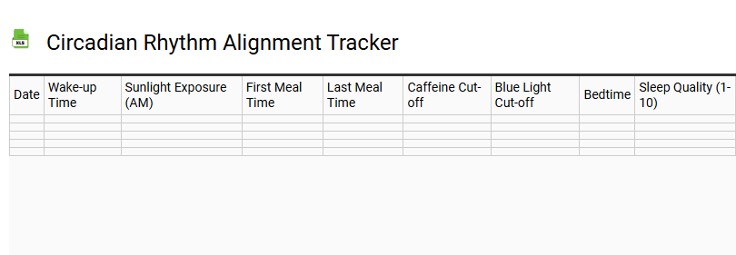 Circadian Rhythm Alignment Tracker
