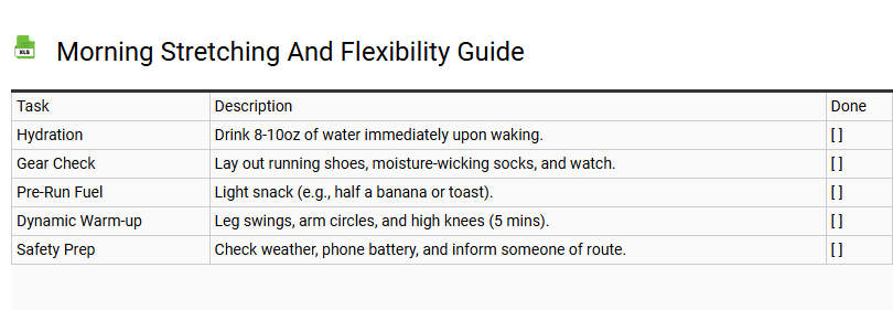 Morning Stretching and Flexibility Guide