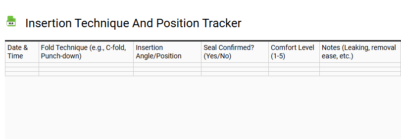 Insertion Technique and Position Tracker