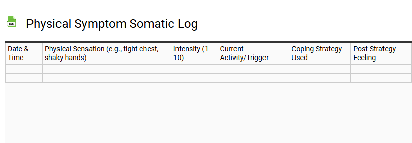Physical Symptom Somatic Log