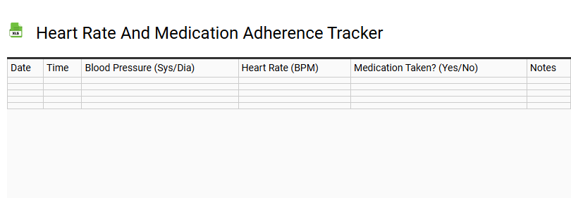 Heart Rate and Medication Adherence Tracker