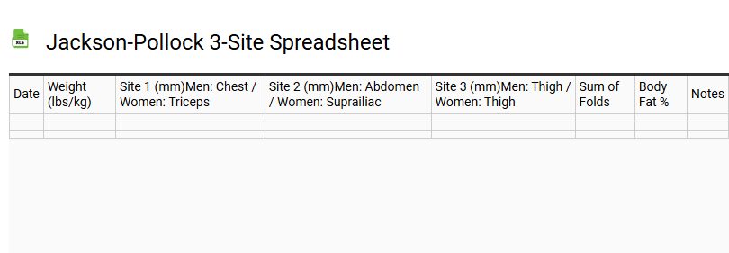 Jackson-Pollock 3-Site Spreadsheet