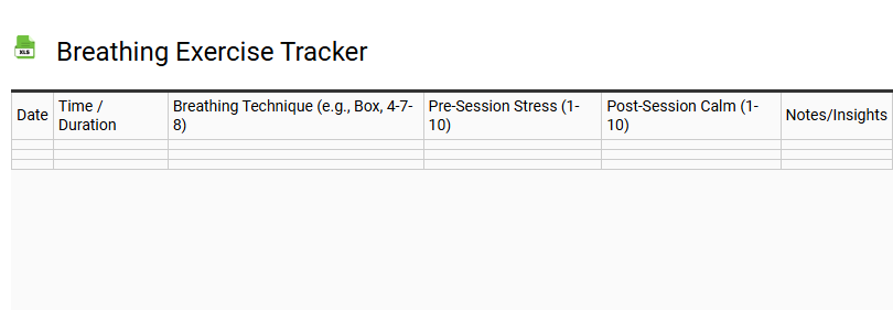 Breathing Exercise Tracker