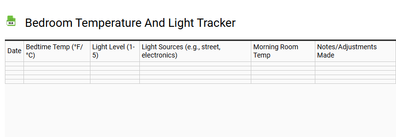 Bedroom Temperature and Light Tracker