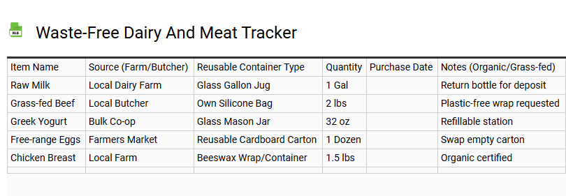 Waste-Free Dairy and Meat Tracker