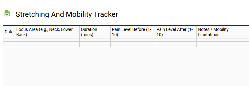 Stretching and Mobility Tracker