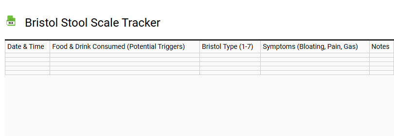 Bristol Stool Scale Tracker