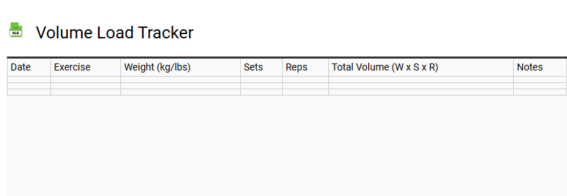 Volume Load Tracker